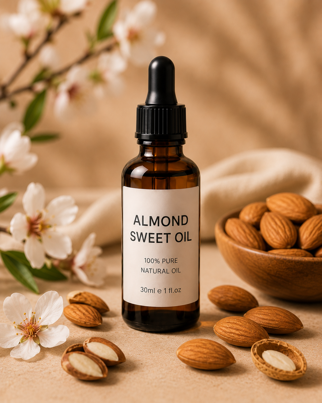 Pure Almond Sweet Oil