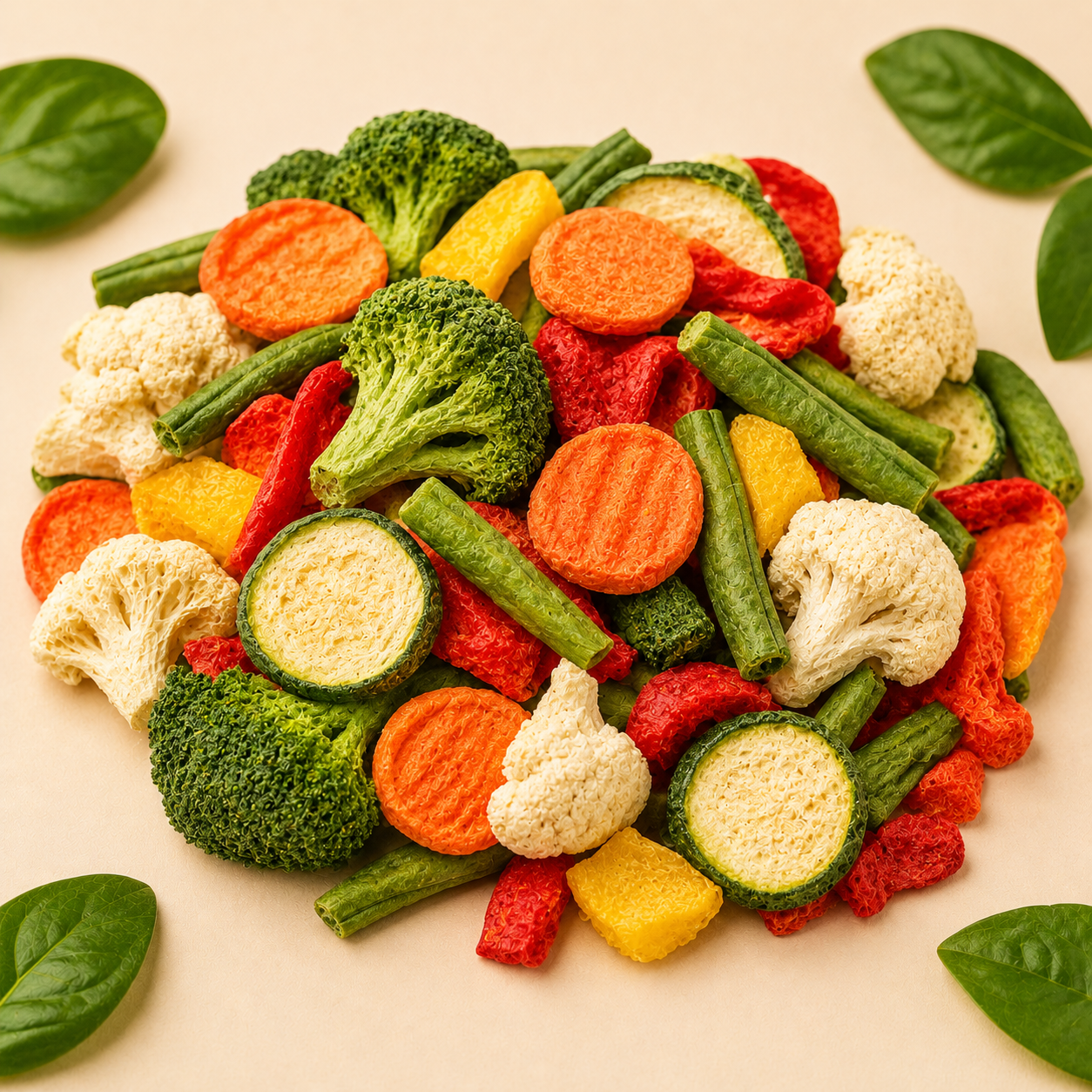 Freeze-Dried Mixed Vegetables
